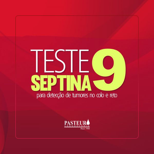  Teste Septina 9 para detecção de tumores no colo e reto