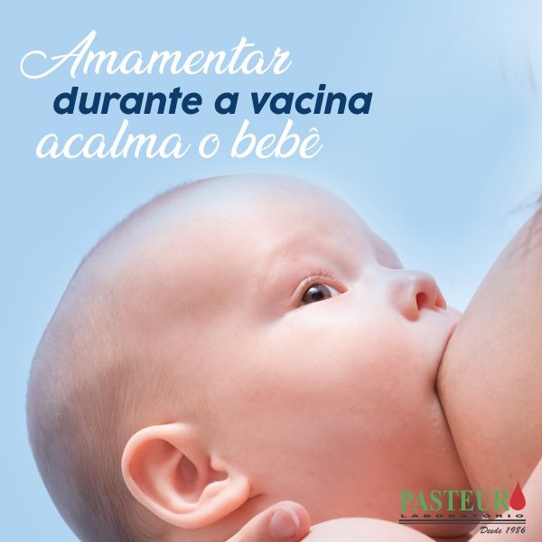  OMS recomenda: Amamente no momento que seu bebê for vacinado “Mamanalgesia”