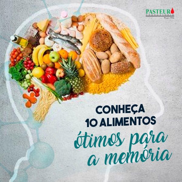  10 alimentos ótimos para a memória