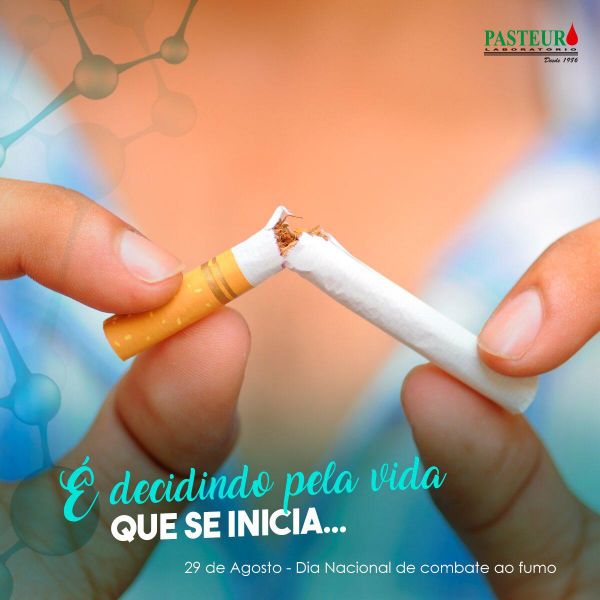  Decida pela vida e comece por apagar o cigarro.