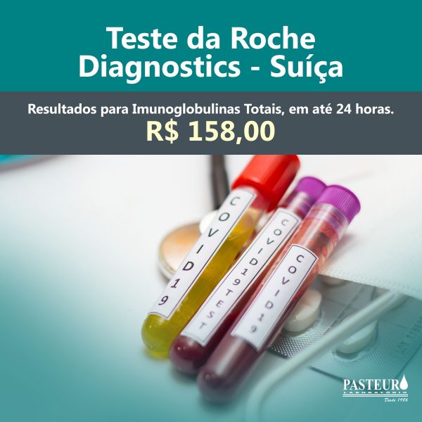  Teste da Roche Diagnostics - Suiça