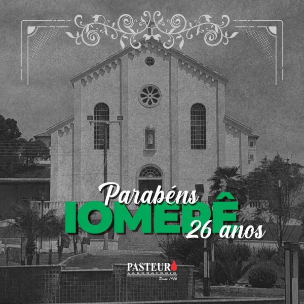 Parabéns Iomerê!