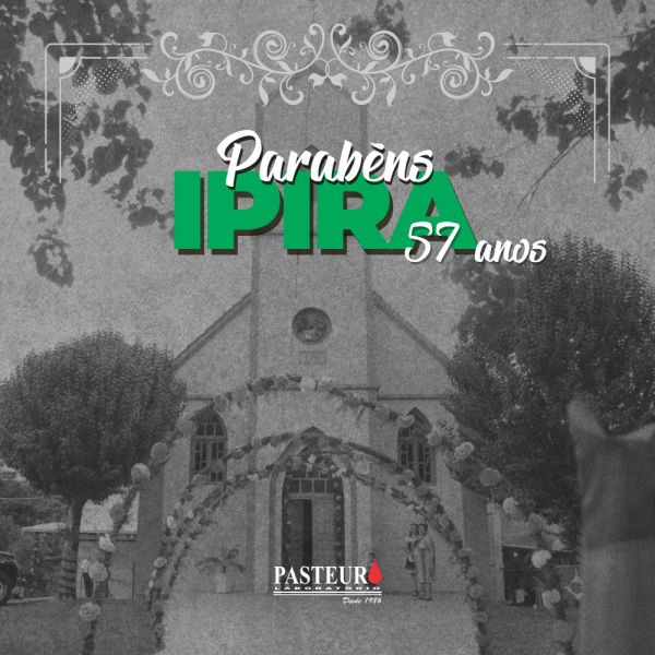  Parabéns Ipira!