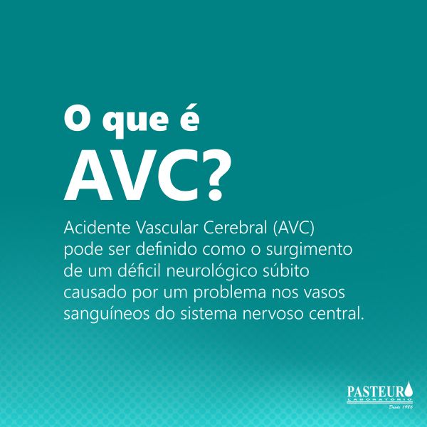  Dia 29 de outubro é o Dia Mundial combate ao AVC.