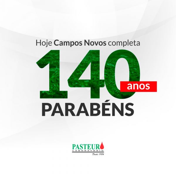  Parabéns Campos Novos!