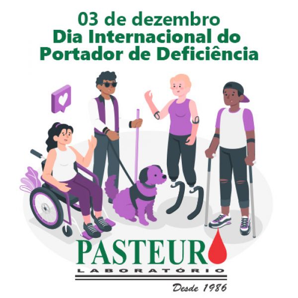  03 de dezembro Dia Internacional do Portador de Deficiência